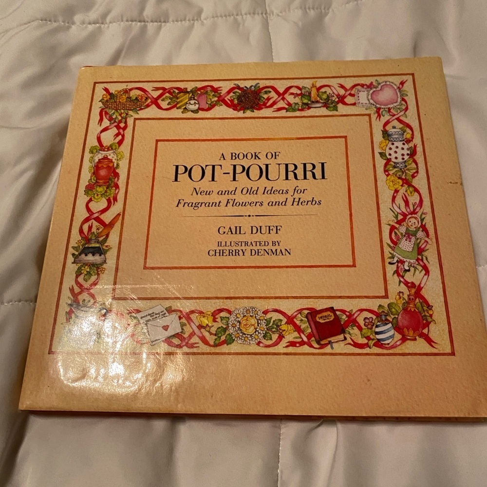 A Book of Pot-Pourri by Gail Duff - Cream Cover